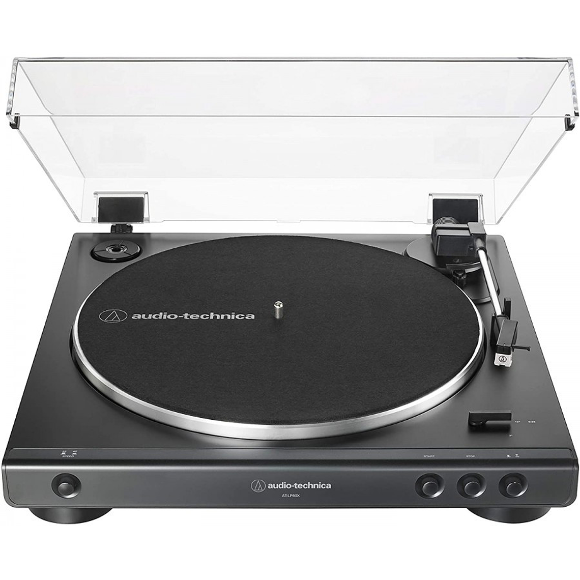 Audio-technica AT-LP60X-BK Tornamesa Negra 1