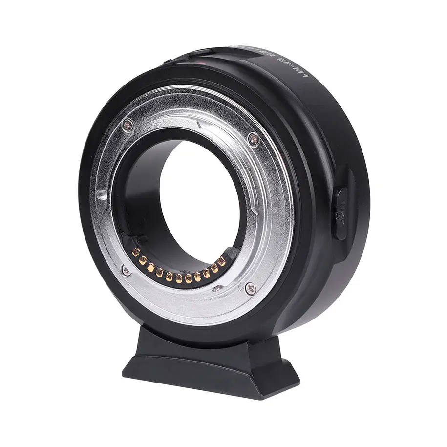Viltrox EF-M1 Adaptador para lentes de montura Canon EF o EF-S de Canon para cámara Micro 4/3 1