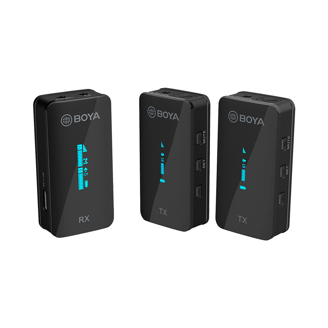 Boya BY-XM6-S2 Micrófono Inalámbrico DOBLE Muy Compacto 2
