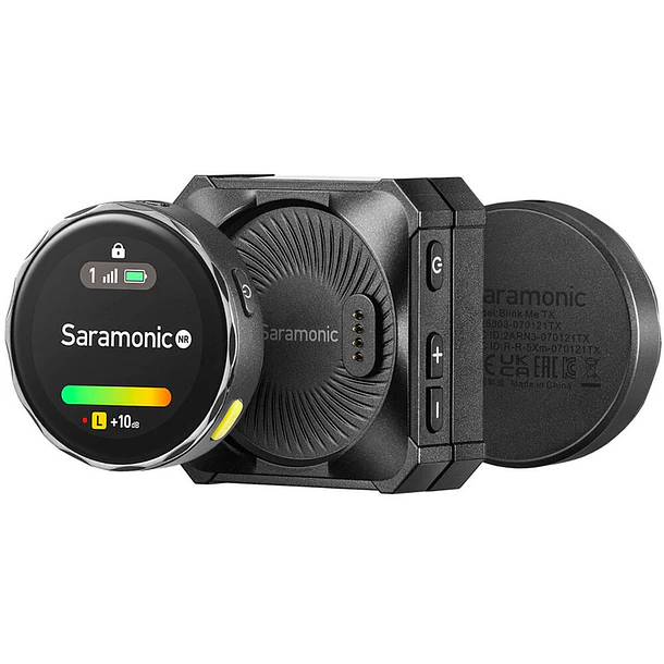 Saramonic Blink Me B2 Micrófono Doble Touchscreens y Grabador, USB-C y 3.5mm 2