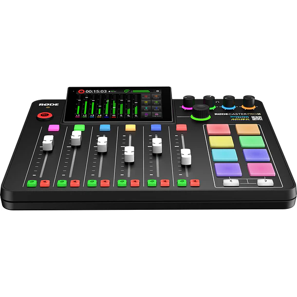 Rode RodeCaster Pro II Mixer de 4 Canales Para Podcast 3