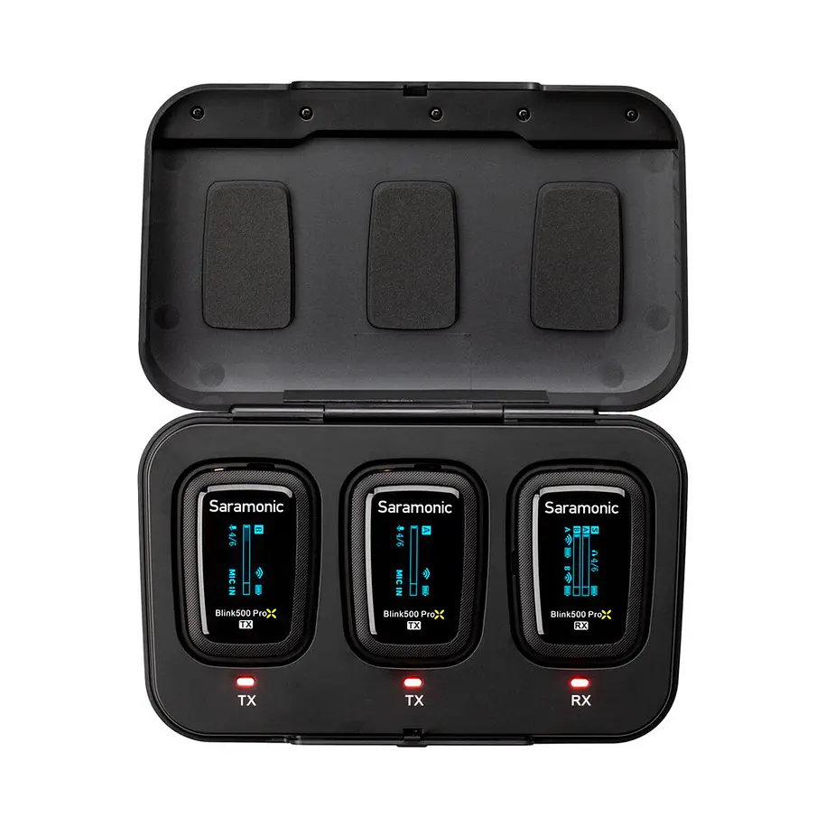 Saramonic Micrófono inalámbrico Blink500 ProX (TX + TX + RX) 4