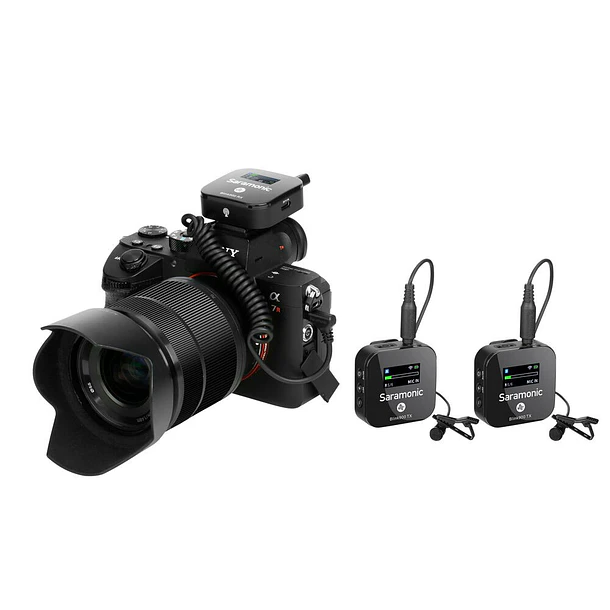 Saramonic Blink 900 B2 Micrófono Profesional Doble Inalámbrico 3.5mm, USB-C y Lightning 13