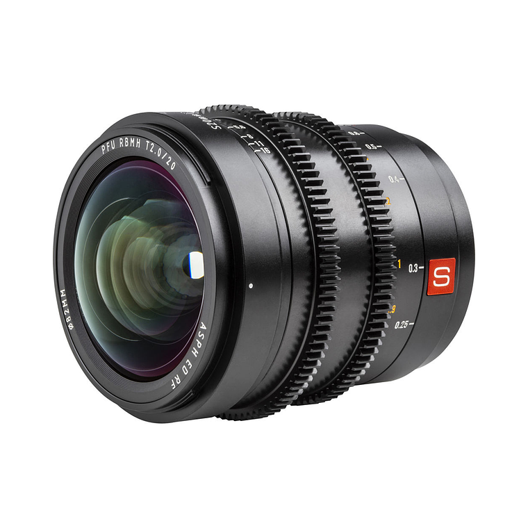 Viltrox S 20mm T2.0 Cine Lente para Montura Sony E 10