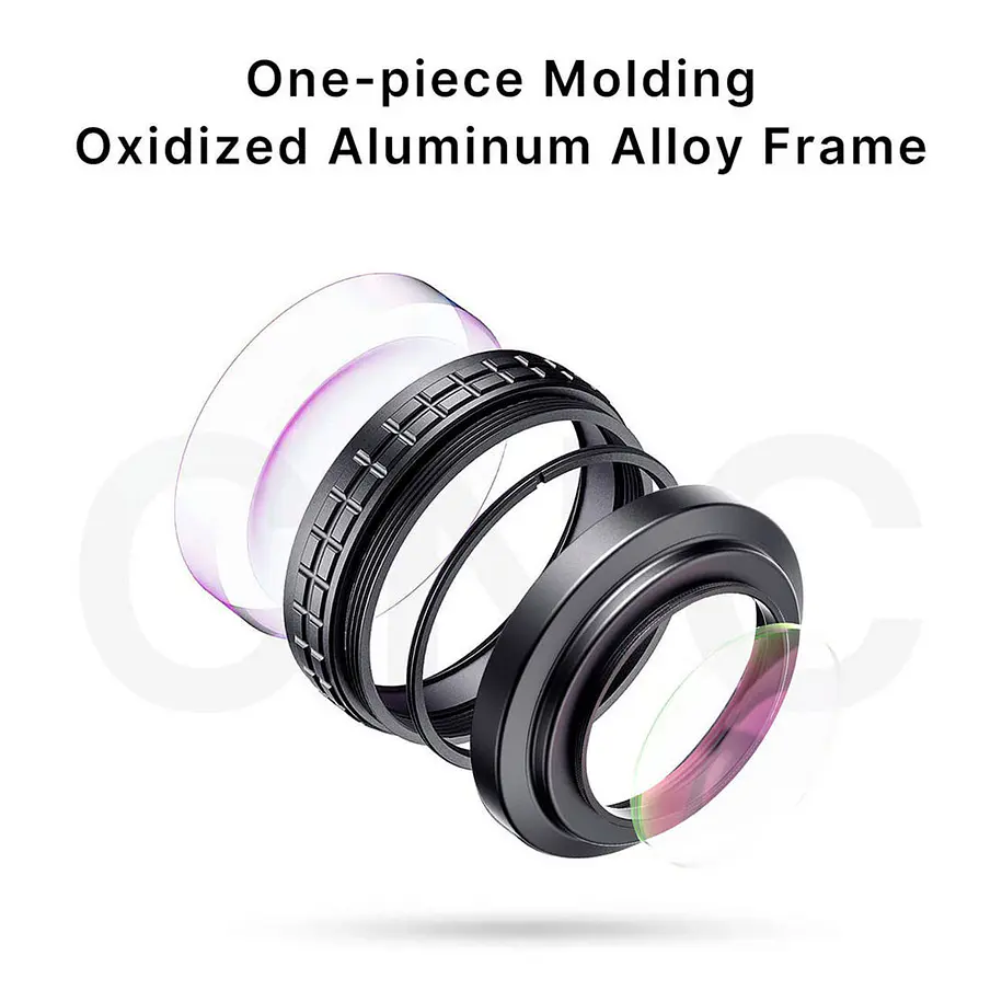 Ulanzi WL-3 Lente Angular Para Lentes de 52mm Con Macro Con Adaptador Para Sony a7C y ZV-E10 12