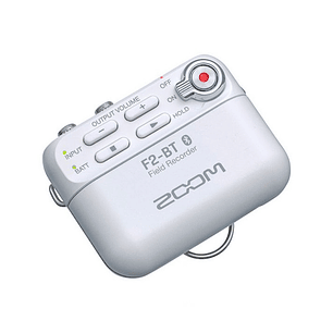 Zoom F2-BT/W Grabadora de Campo Bluetooth Compacta Color Blanco