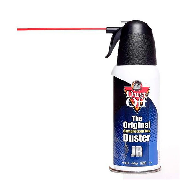 Dust-Off JR 3.5OZ  Mini Tanque de Aire Comprimido Para Limpieza de Equipos 1
