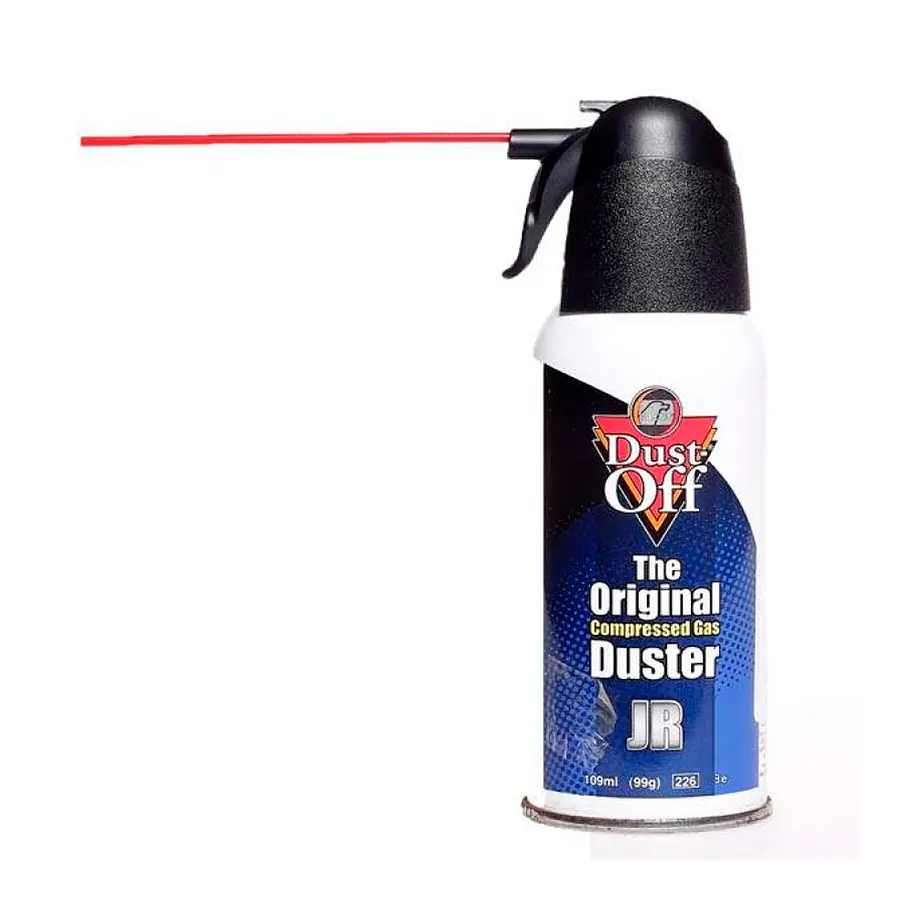 Dust-Off JR 3.5OZ  Mini Tanque de Aire Comprimido Para Limpieza de Equipos 1
