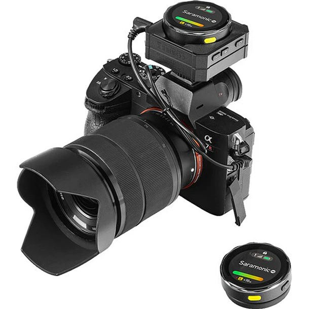 Saramonic Blink Me B2 Micrófono Doble Touchscreens y Grabador, USB-C y 3.5mm 5