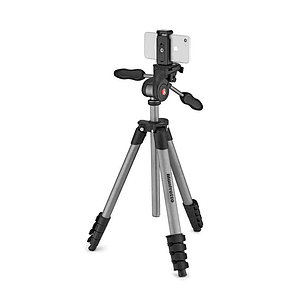 descontinuado-dic2024-Manfrotto MKSCOMPACTADV-BK Trípode de Fotografía Compact Advanced Smart Soporta Hasta 3 Kilos
