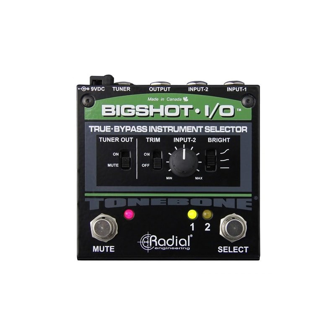 Radial BigShot I/O - Selector de instrumento 1