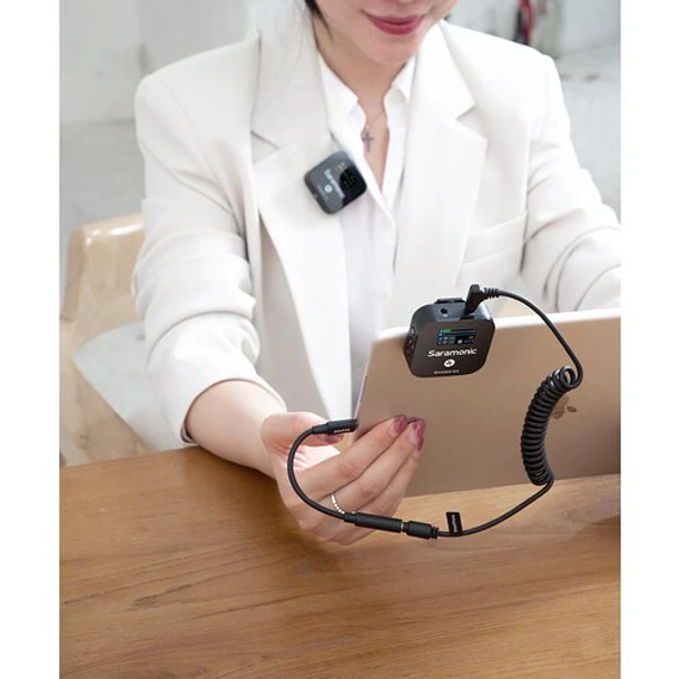 Saramonic Blink 900 B2 Micrófono Profesional Doble Inalámbrico 3.5mm, USB-C y Lightning 17