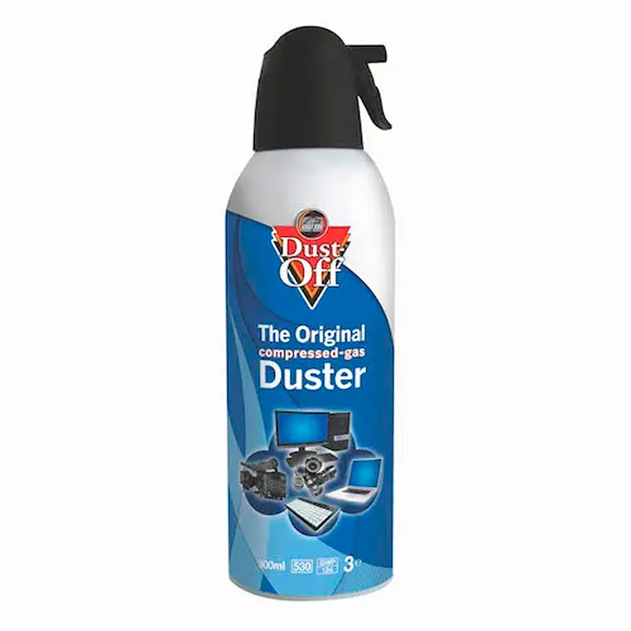 Dust-Off 300ml Tanque de Aire Comprimido Para Limpieza de Equipos 1