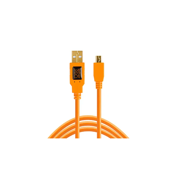 Tether Tools CU5451 cable USB 2.0 A mini-B 5-pin de 4.60mts 1