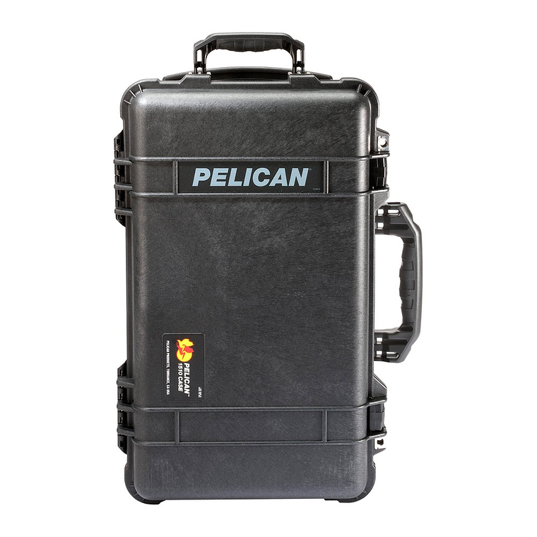 Pelican Maleta 1510, Carry-On, IP-67, con ruedas, con Foam, Negra 4