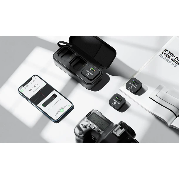 Saramonic Blink 900 B2 Micrófono Profesional Doble Inalámbrico 3.5mm, USB-C y Lightning 19