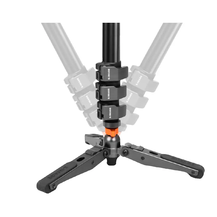 E-image MA-600 Monopie Con Cabezal de Video 610FH 4