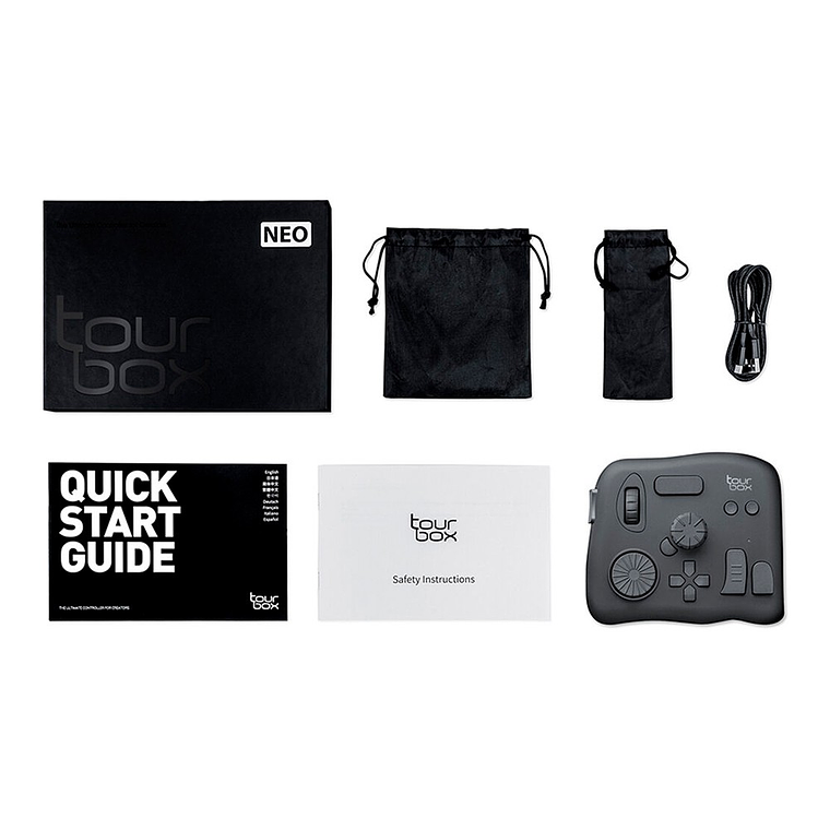 TourBox NEO Controlador Para Software de Diseño, Dibujo, Fotografía, Video, Audio y Animación 8