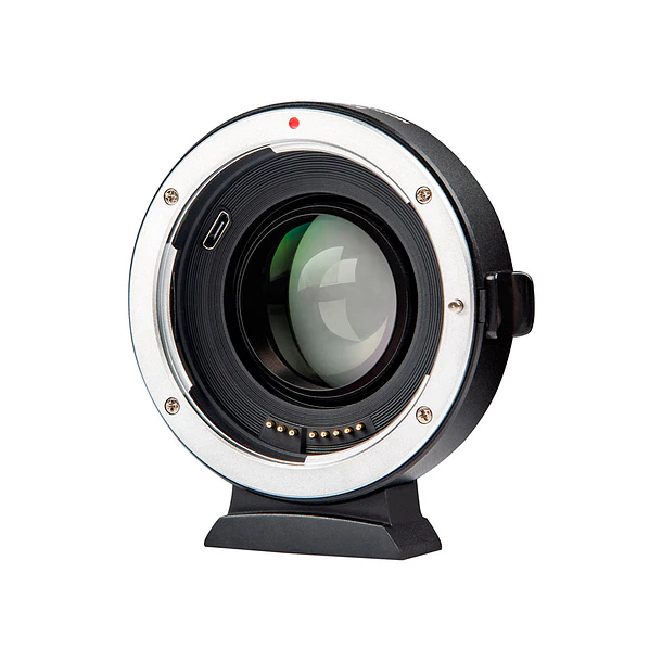 VIL-EF-FX2 0.71x Adaptador para lentes de montura EF o EF-S de Canon a cámara con montura X de FUJIFILM Con multiplicador 0,71X 2