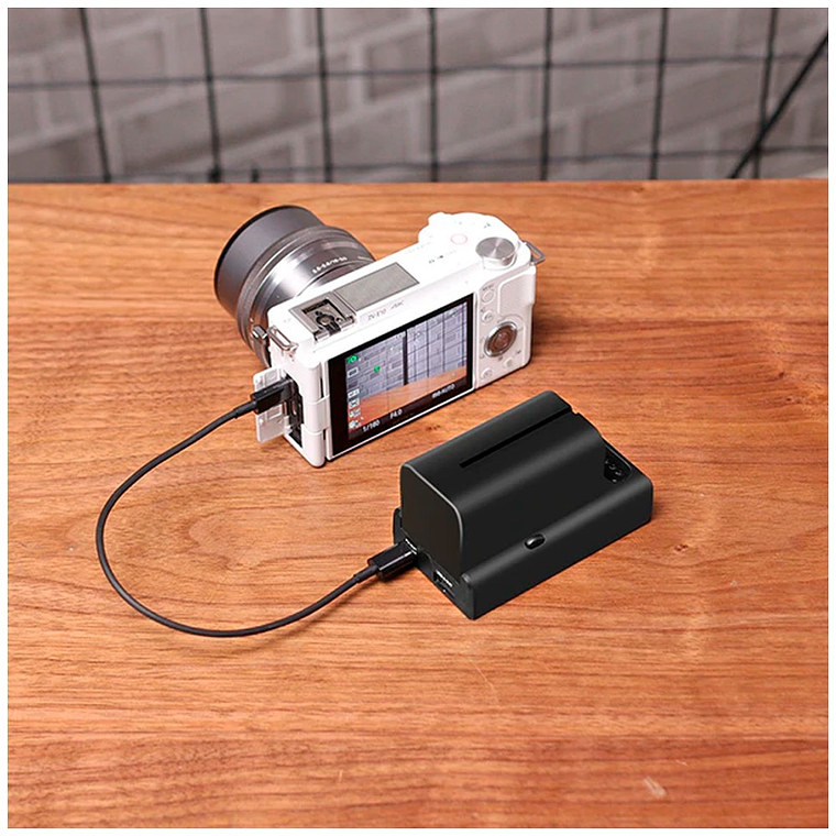 Ulanzi NP-F01 Cargador de batería multifuncional 3