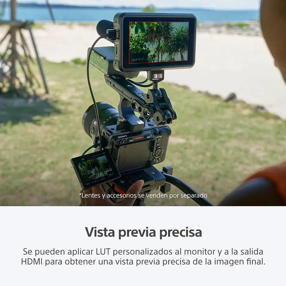 Sony FX30 Más Unidad de asa XLR Cámara Gateway Linea de Cine ILME-FX30 6