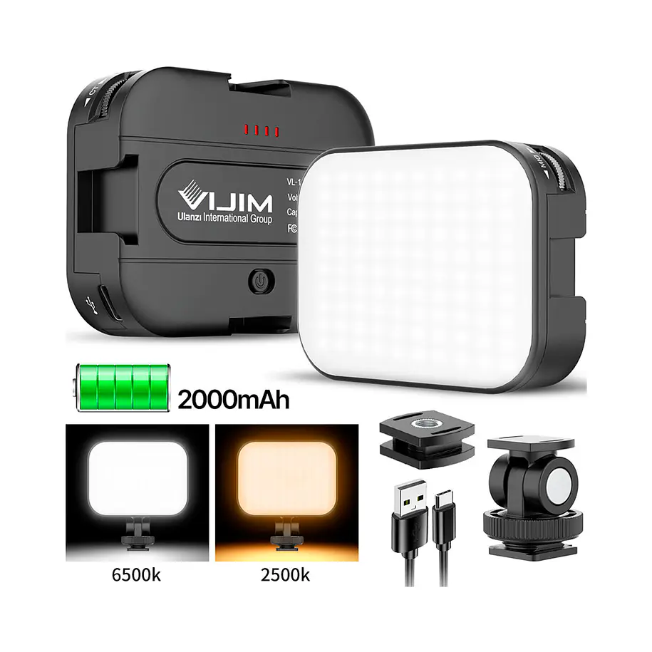 Vijim VL100C Lámpara Compacta Para Cámaras 13