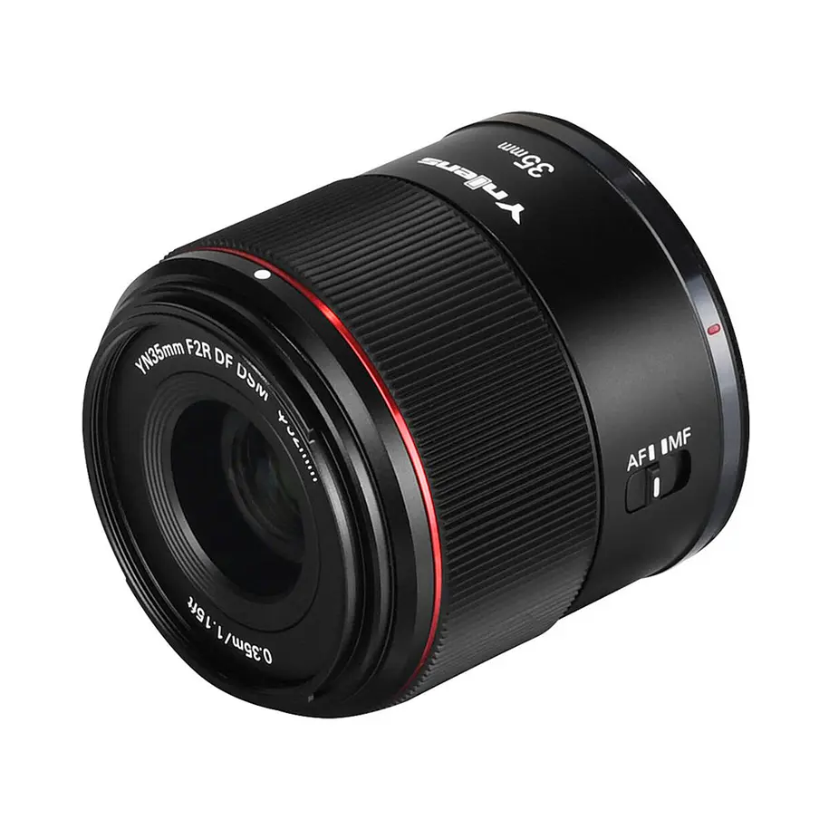 Yongnuo YN35mm F2R DF DSM Lente Montura R Para Canon 8