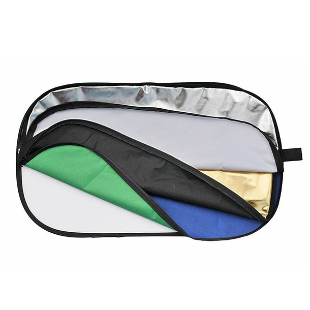 Godox 80x120 Reflector de 7 Superficies, Incluye Chroma Verde y Azul 1