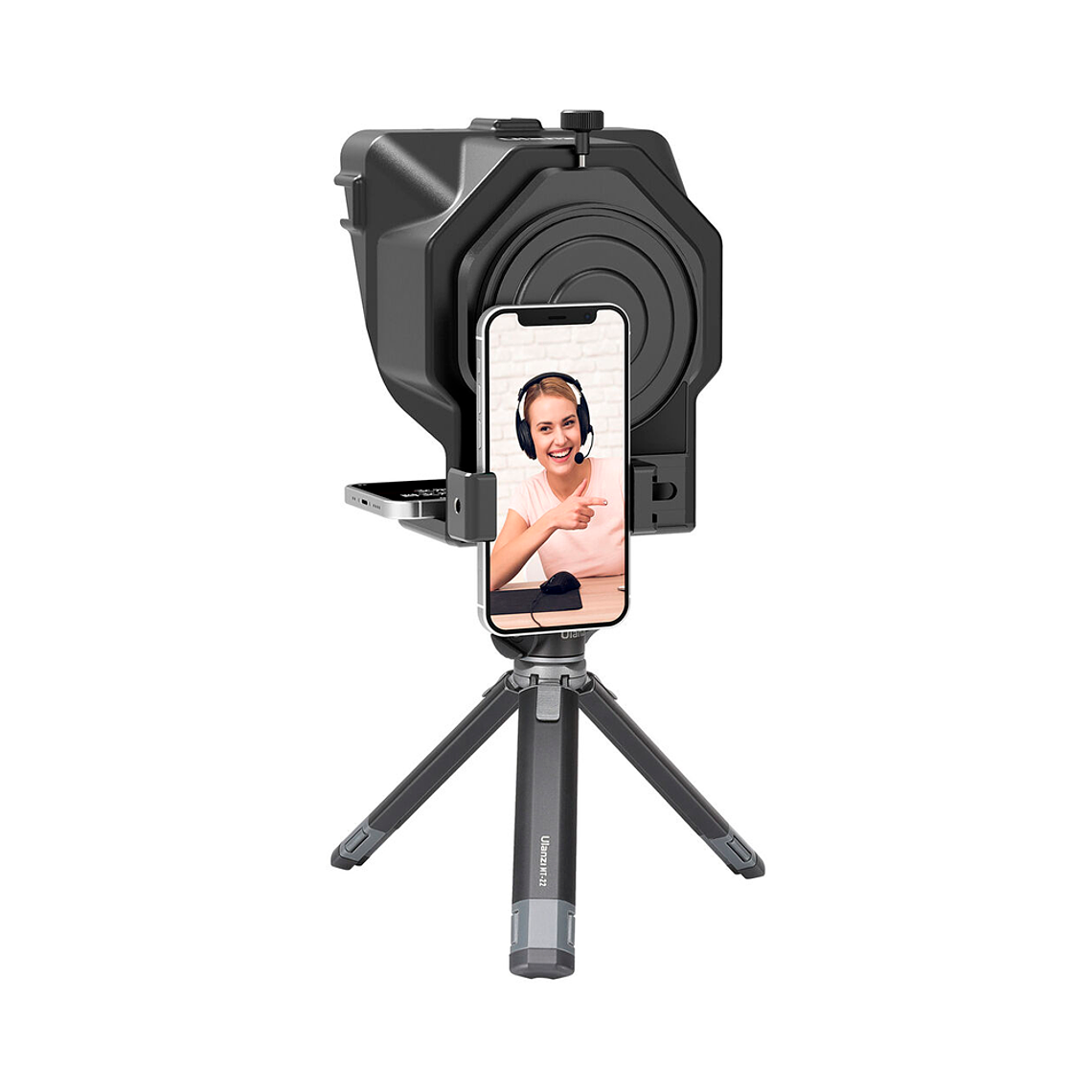Ulanzi PT-16 Teleprompter Solo Para Teléfonos y Accesorios 10