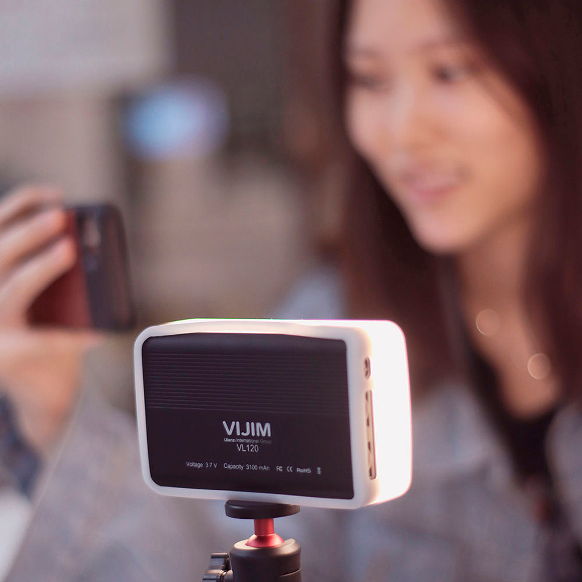 Vijim VL120 Lámpara de Leds Bicolor Con DIfusor de Silicona 20