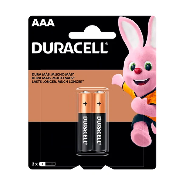 Duracell pila AAAx2 Blister Alcalina 1
