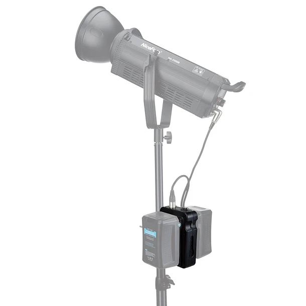 NiceFoto Adaptador Bateria V-Mount BP-V02 3