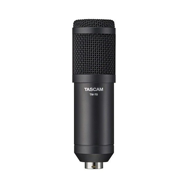 Tascam TM-70 Micrófono Dinámico Para Podcast y Radio   TM70 1