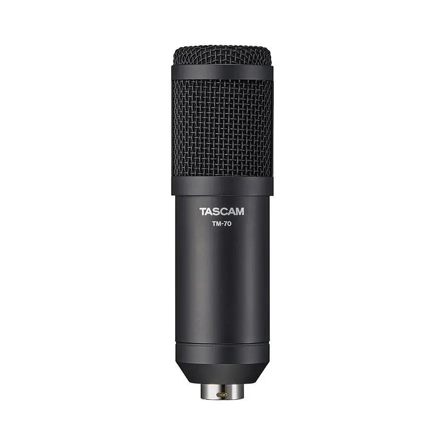 Tascam TM-70 Micrófono Dinámico Para Podcast y Radio   TM70 1