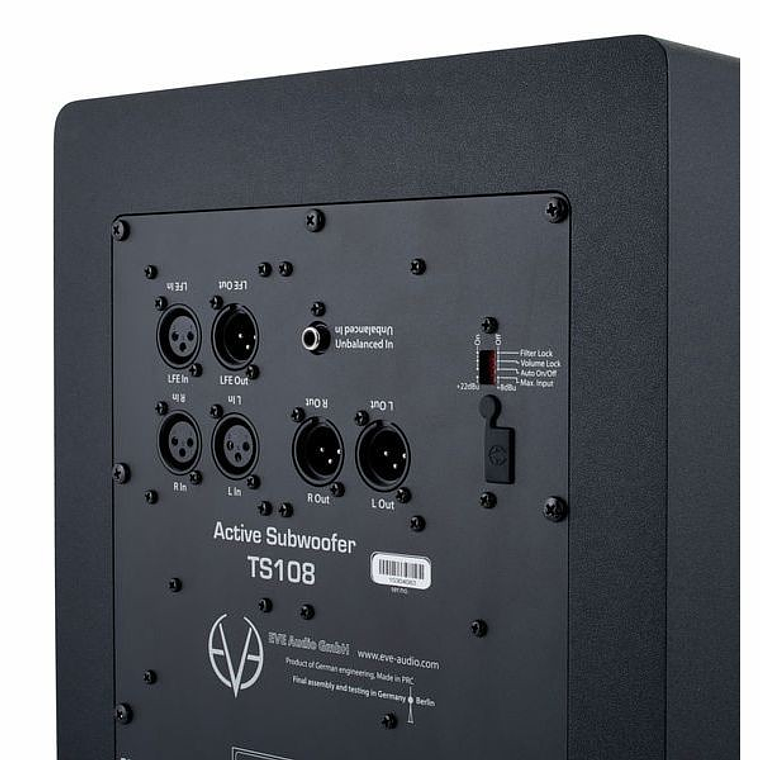 Eve Audio TS108 - Subwoofer activo de 7