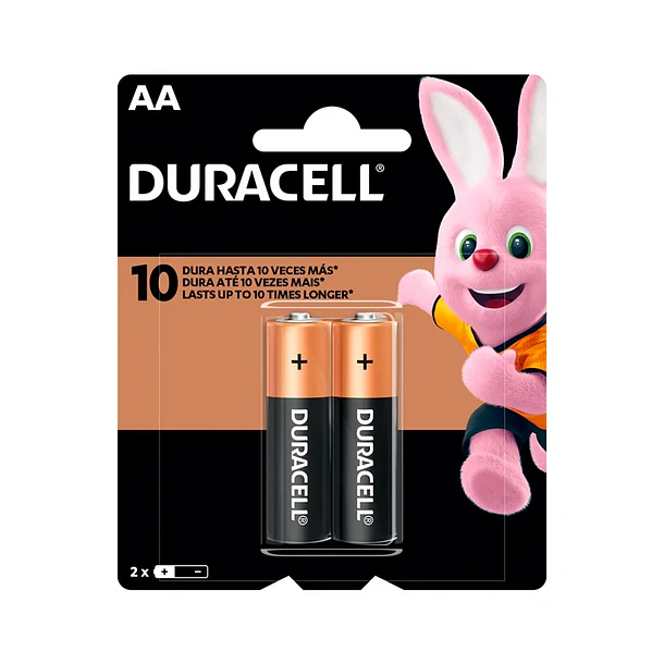 Duracell pila AAx2 Blister Alcalina 1