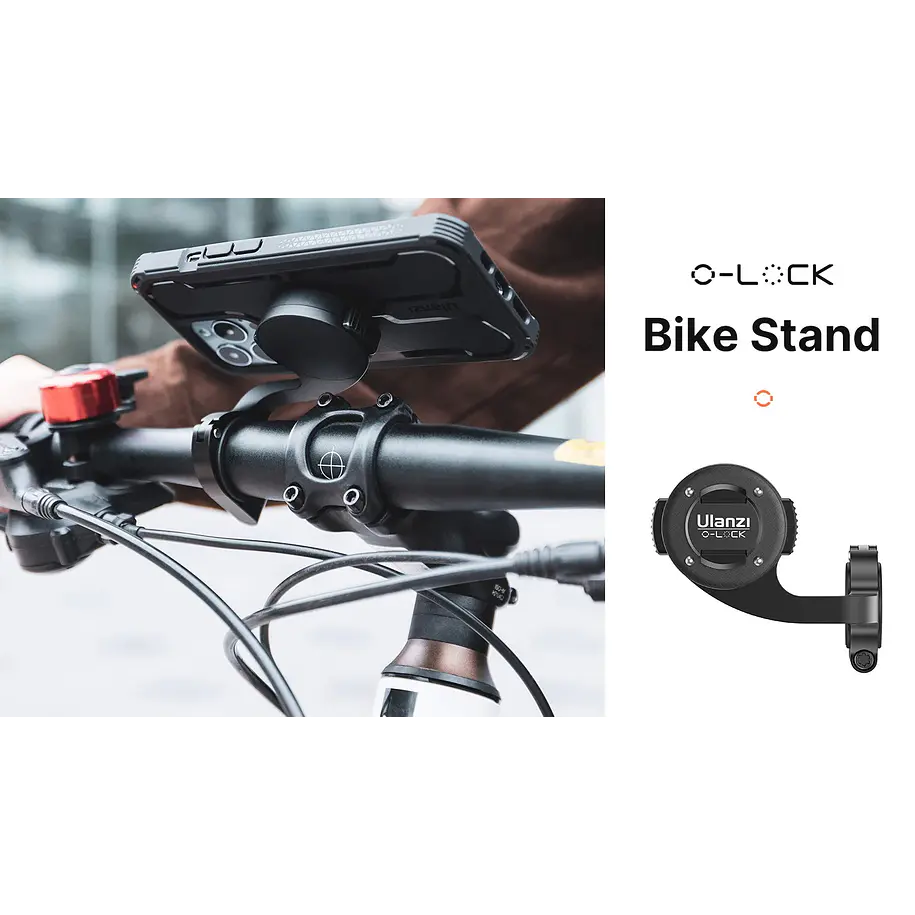 Ulanzi O-LOCK Soporte Para Bicicletas Compatible Con Accesorios O-LOCK (REQUIERE OTROS PRODUCTOS PARA FUNCIONAR) 3