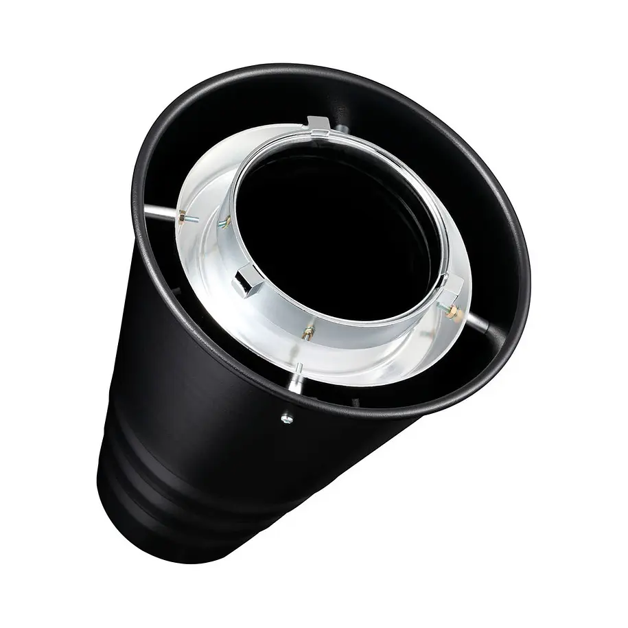 Godox SN05 Snoot Montura Bowens Con Difusor de Calor en su Base 3