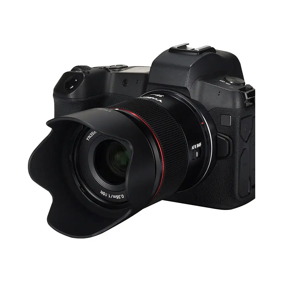 Yongnuo YN35mm F2R DF DSM Lente Montura R Para Canon 15