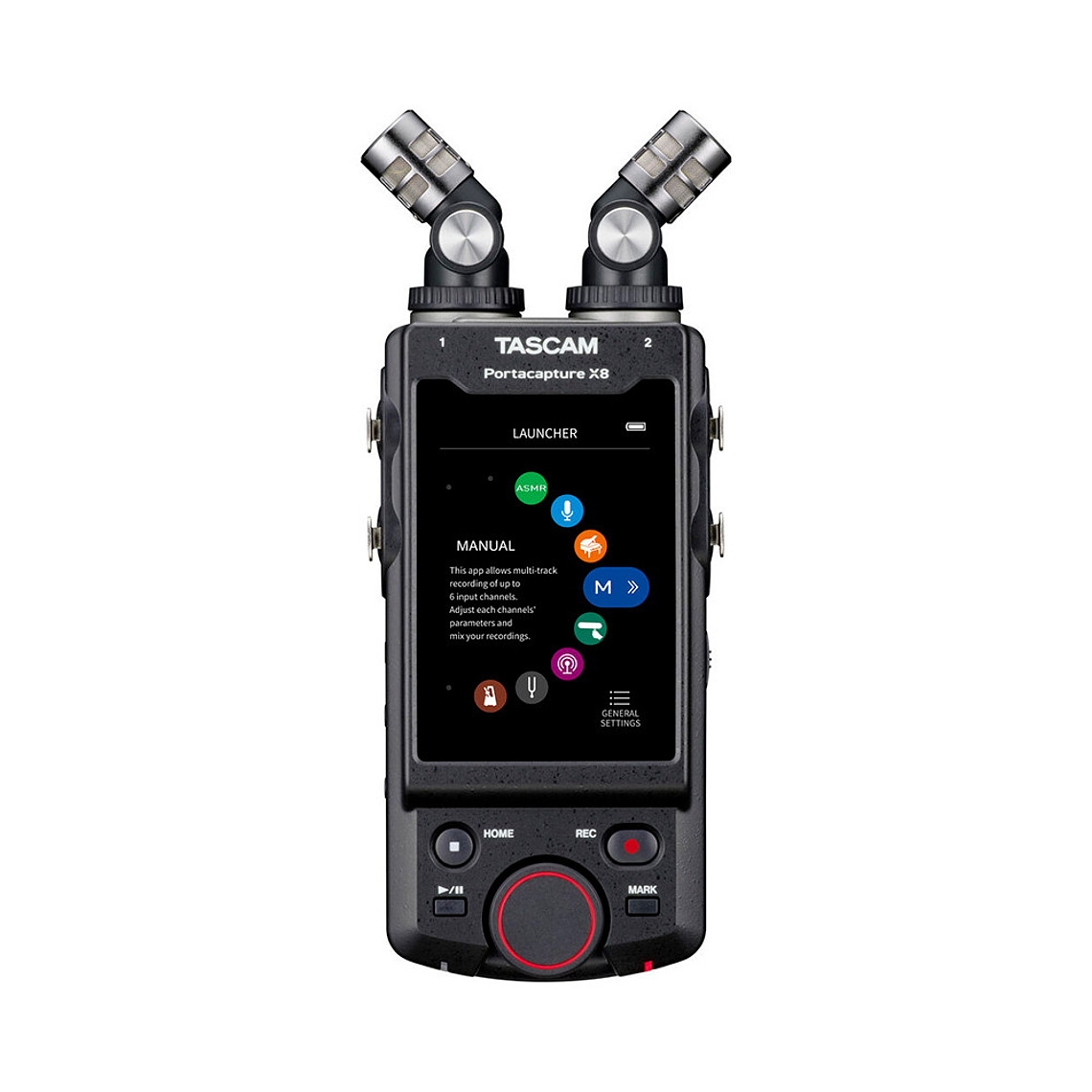 Tascam Portacapture X8 Grabadora multipista adaptable de mano de 6 entradas / 8 pistas 3