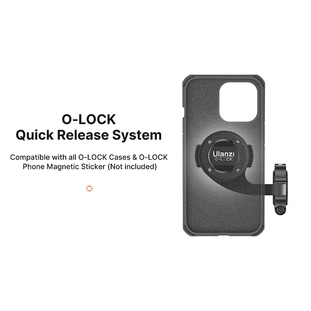 Ulanzi O-LOCK Soporte Para Bicicletas Compatible Con Accesorios O-LOCK (REQUIERE OTROS PRODUCTOS PARA FUNCIONAR) 4