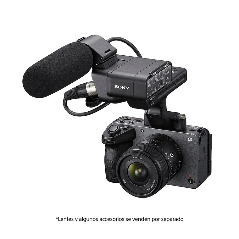 Sony FX30 Más Unidad de asa XLR Cámara Gateway Linea de Cine ILME-FX30 14