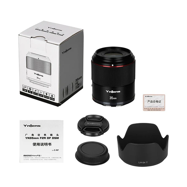 Yongnuo YN35mm F2R DF DSM Lente Montura R Para Canon 16