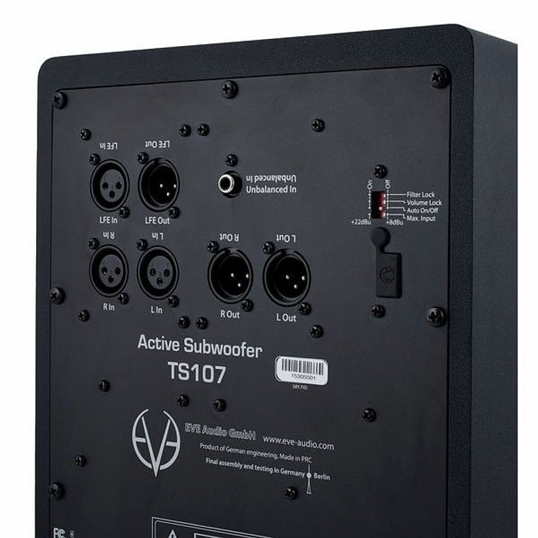 Eve Audio TS107 - Subwoofer activo de 7