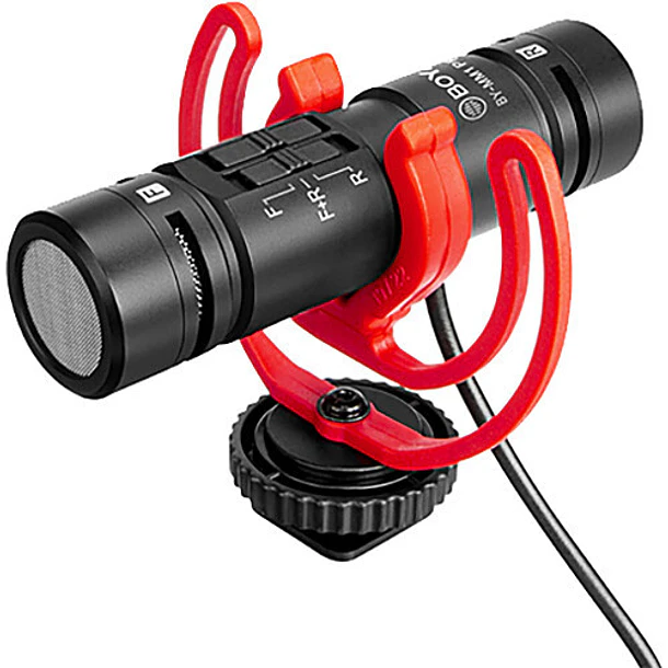 Boya BY-MM1 PRO Micrófono Bidireccional Con Salida de Audífonos 1