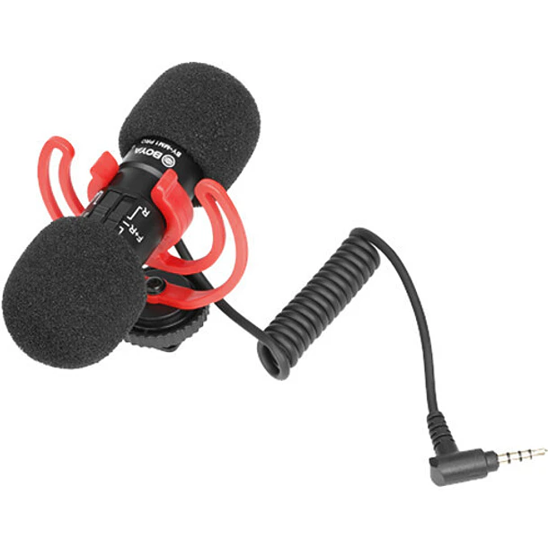 Boya BY-MM1 PRO Micrófono Bidireccional Con Salida de Audífonos 3