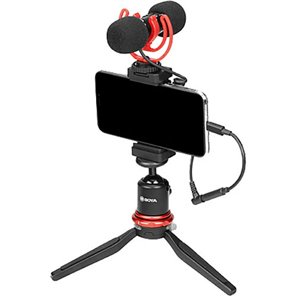 Boya BY-MM1 PRO Micrófono Bidireccional Con Salida de Audífonos 4