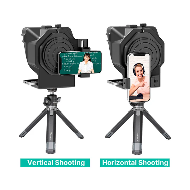 Ulanzi PT-15 Teleprompter Para Cámaras, Teléfonos y Accesorios 21