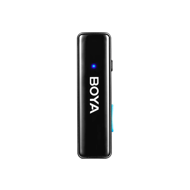 BOYA BOYALINK Sistema de micrófono inalámbrico doble con diseño todo-en-uno 4