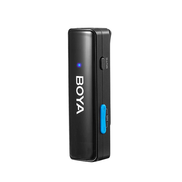 BOYA BOYALINK Sistema de micrófono inalámbrico doble con diseño todo-en-uno 5